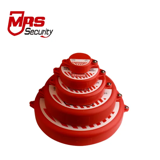 Mzf03 Красный индивидуальный ABS-материал, предохранительный запорный клапан, промышленный замок