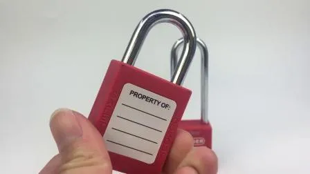 Навесной замок Loto Safety Locker со стальной дужкой 38 мм и замком безопасности