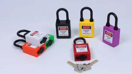 Прочный 38-миллиметровый нейлоновый пылезащитный замок для безопасной блокировки